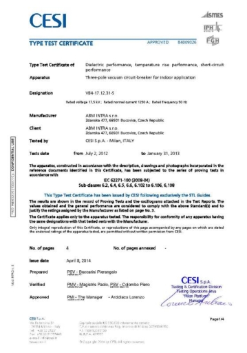 Міжнародна сертифікаційна лабораторія CESI